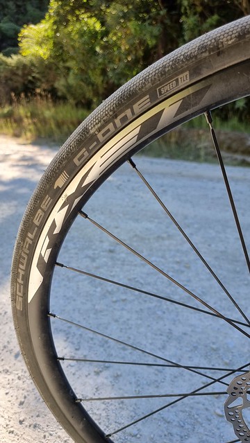 Schwalbe gravel tyres great!