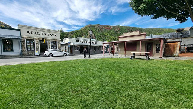Arrowtown was quiet