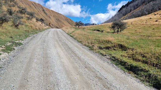 Moke Lake Rd crest?