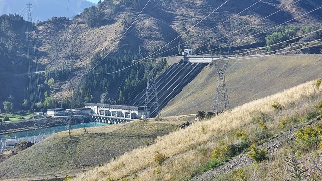 Benmore Dam evening