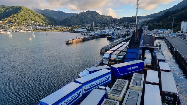 Picton from Bluebridge Ferry