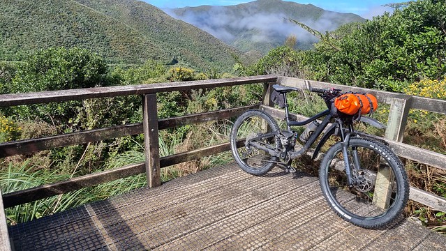 Remutaka Cycle Trail Siberia Gully lookout