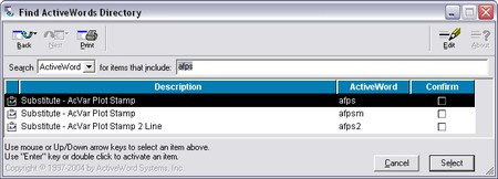 ActiveWordsAfpsm