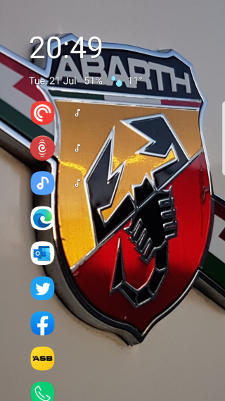 Niagara Launcher Media Apps (paired)