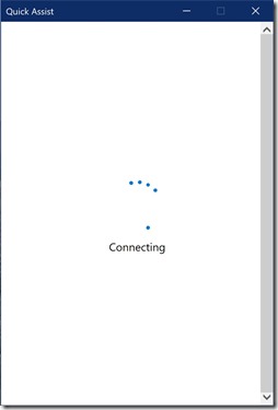 Quick_Assist_Connecting Quick_Assist_Connecting