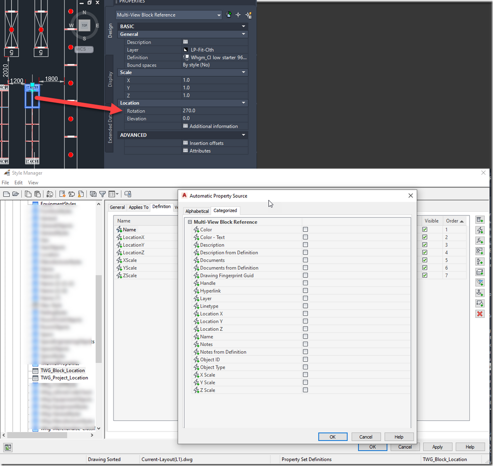 MV Block in Edtior with rotation, but not in properties MV Block in Edtior with rotation, but not in properties