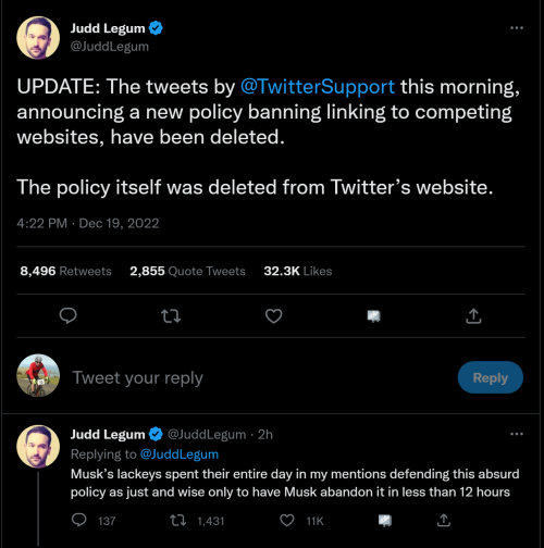 Twitter deleted tweets and policy Twitter deleted tweets and policy