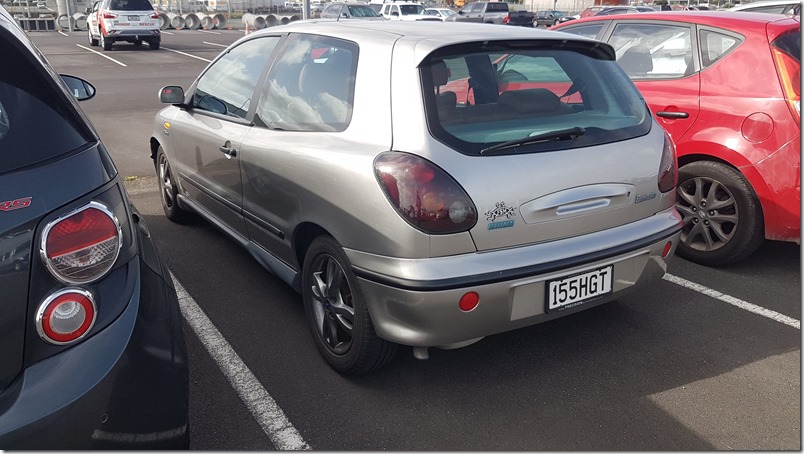 Fiat Bravo HGT at Auckland Airport Fiat Bravo HGT at Auckland Airport