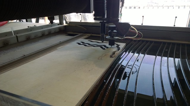 Pier 9 Water jet cutter