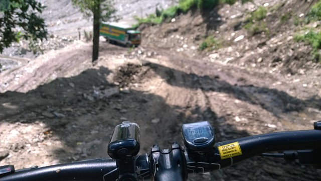 Arniko Highway landslide