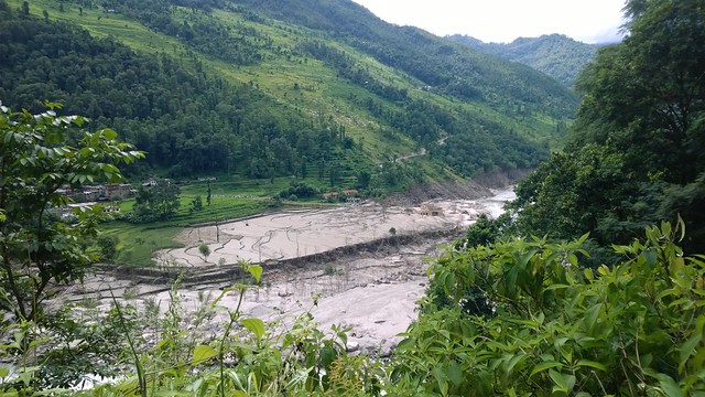 Arniko Highway Flood Damage