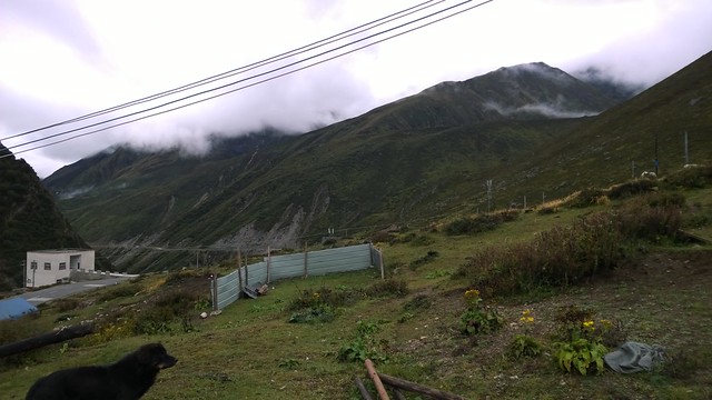Our intended campsite, the add 40 knot winds and rain to complete the effect