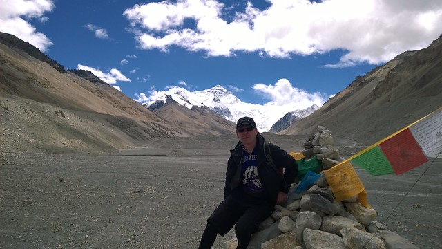 Chomolungma, Mt Everest, Base on a fine day!