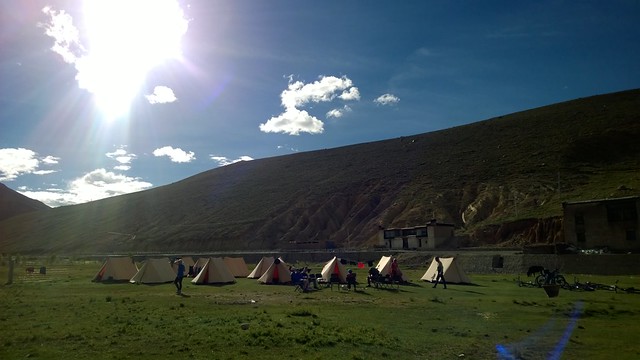 Camp was ready when I arrived!