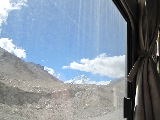 First view of Everest