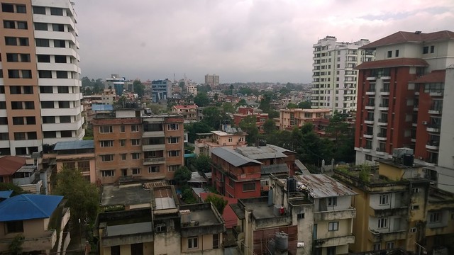 Kathmandu hotel view