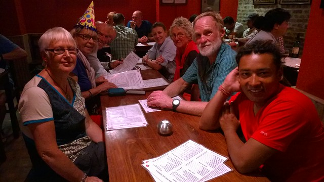 Kathmandu Fire & Ice farewell dinner