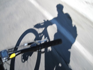 Selfie shadow pic