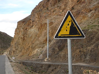 Falling crash barriers?