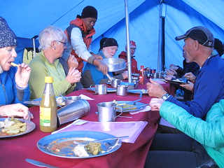 Yamzo Yumco (Scorpion) lake camp