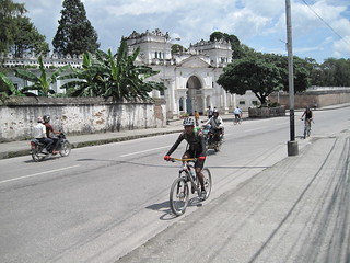 Kathmandu city cyclist