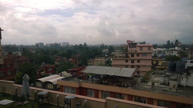 Kathmandu hotel view