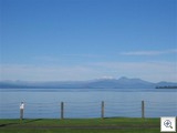 Serene Lake Taupo fills a crater, the size of Singapore, created by an eruption so big the sun went hazy in China