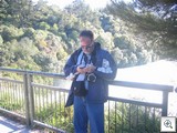 Shaan Blogging at Huka Falls