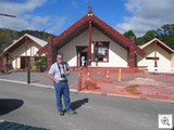 Shaan at Whakawerawera thermal reserve and historic village (Rotorua)