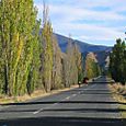 On the road to Benmore Dam