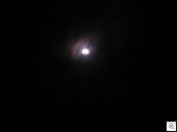 Going, with a wisp of cloud