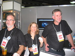 Shaan, Shari & Nate of MyFeedback at Autodesk University 2007