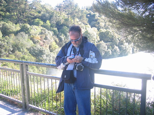 Shaan posting to Between The Lines from Huka Falls, New Zealand