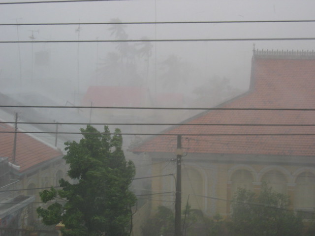 Victoria Chau Doc, mini-typhoon!