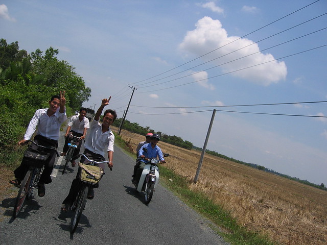 Locals love to ride