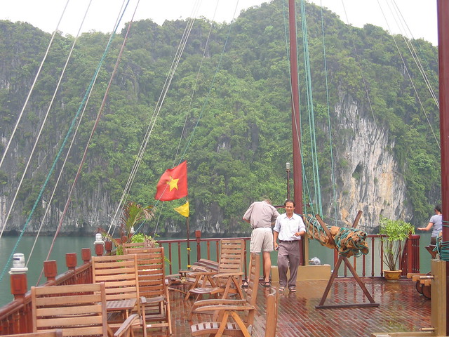 The top deck