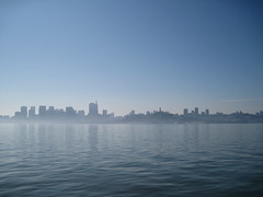 San Francisco Skyline from the Larkspur Ferry