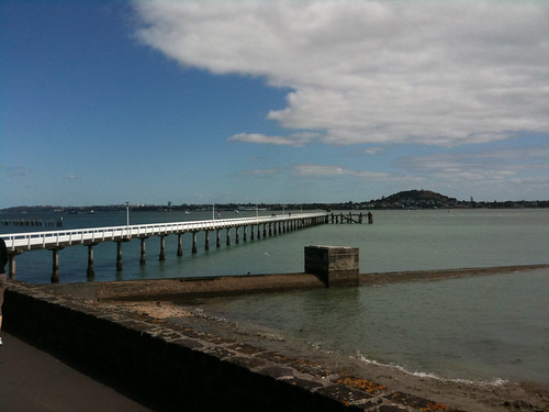 Waitemata Harbour about 2 hours after tsunami arrival time