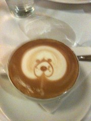Woof, woof, lovely coffee @thefalls