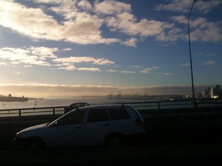 Auckland from the Harbour Bridge
