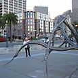 Helga meets a spider