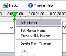 Camtasia4 Adding Markers