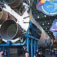 Dwarfed by a Apollo/Saturn V Rocket