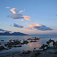 Kaikoura at sunset