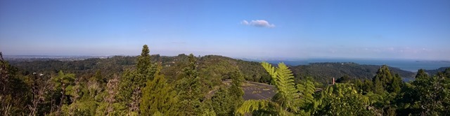 Auckland East (Waitemata Harbour) and West (Manukau Harbour)