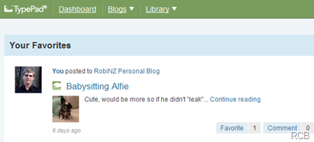 TypePad_Favorite_Dashboard TypePad_Favorite_Dashboard