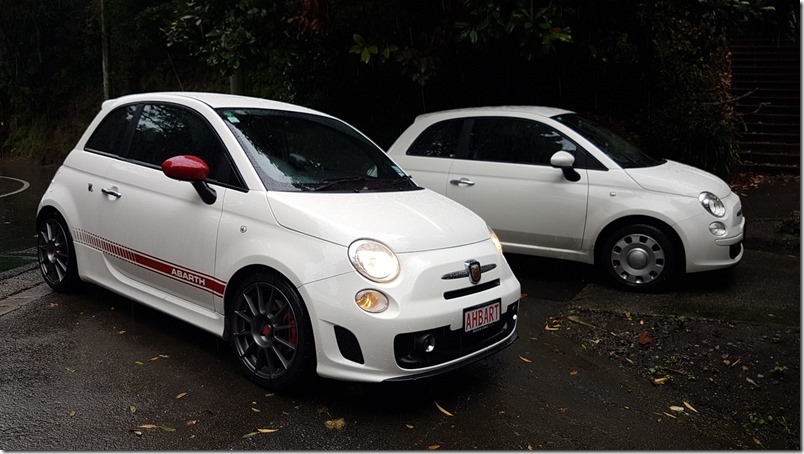 Abarth 500 and Fiat 500 Abarth 500 and Fiat 500