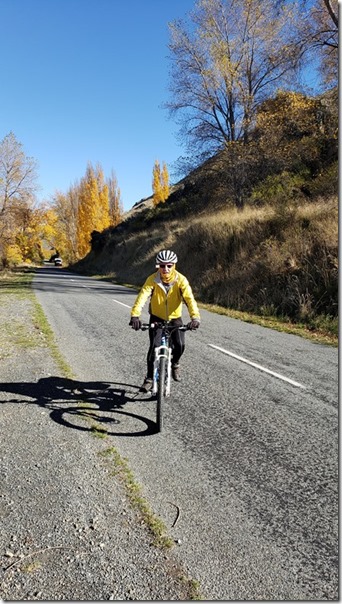 Me, Lake Aviemore Ride (photo by Buzz) Me, Lake Aviemore Ride