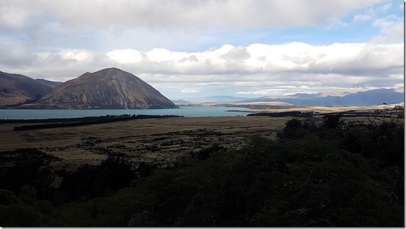 Ben Ohau Range across the lake Ben Ohau Range across the lake