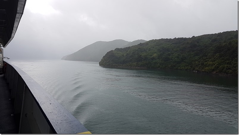 Tory Channel in the Marlborough Sounds on the Bluebridge Ferry Tory Channel in the Marlborough Sounds on the Bluebridge Ferry